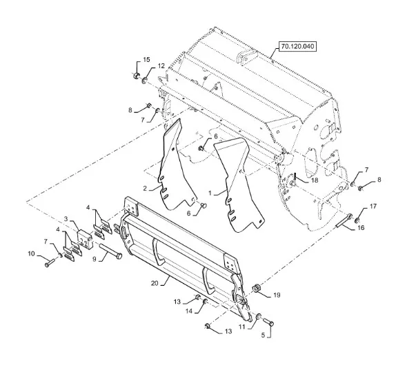 47698458 - пластина износа