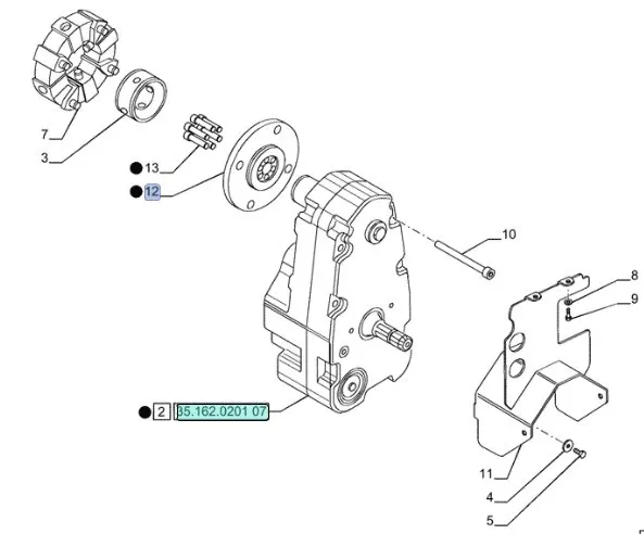87662107 - Фланец